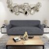 19 Stretchy & Comfy Sofa Cover, 3 Seat Couch Protector Slipcover w/ Elastic Bottom