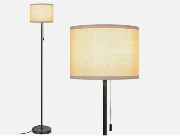 28 FOLKSMATE Floor Lamp for Living Room, LED Modern Simple Standing Lamps, Tall